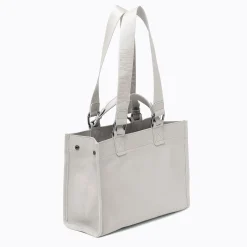 Best Sale Botkier Bedford Structured Tote Silver Grey