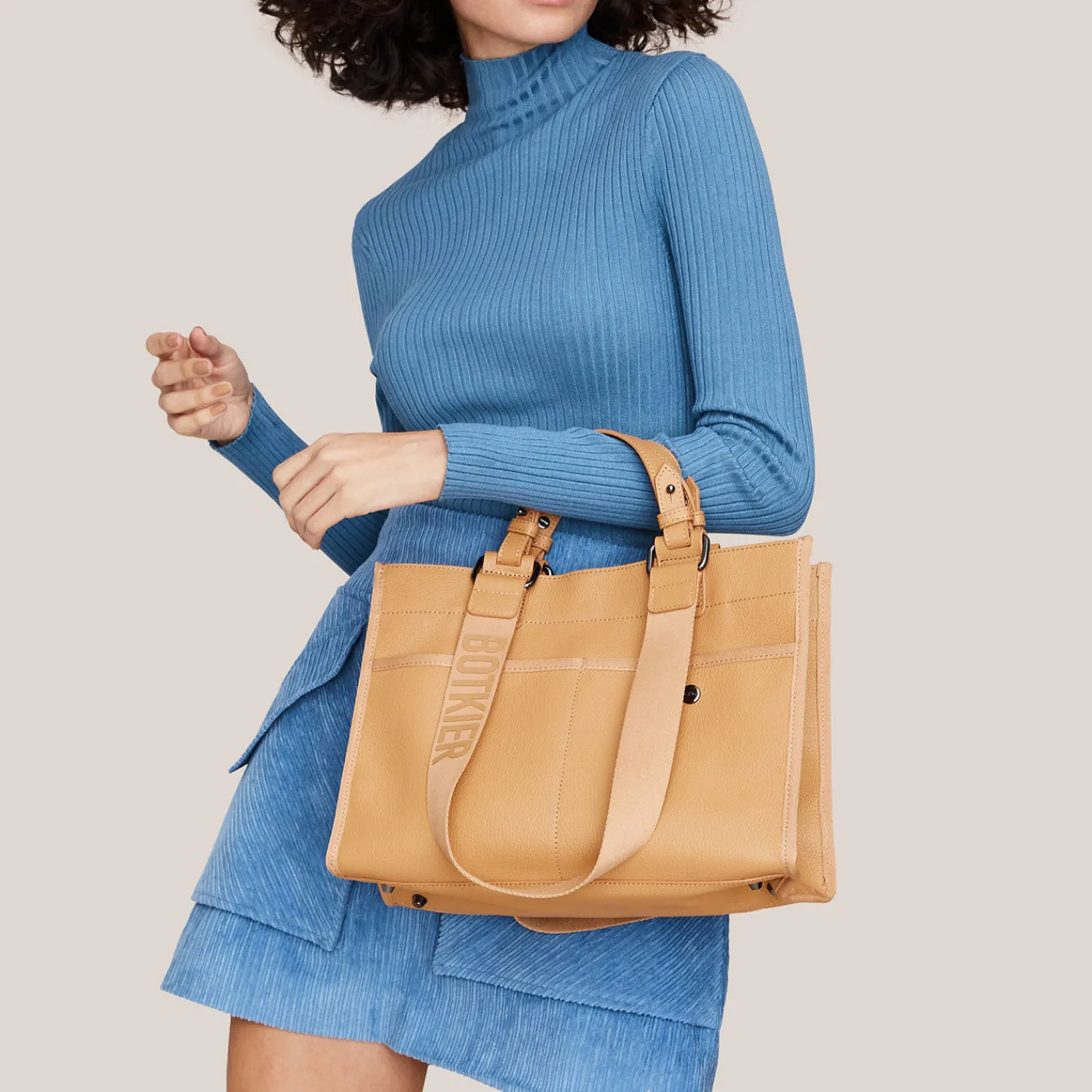 Outlet Botkier Bedford Structured Tote Camel