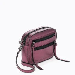 Shop Botkier Chelsea Camera Crossbody Metallic Port