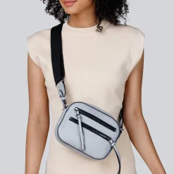 Cheap Botkier Chelsea Camera Crossbody Silver Grey
