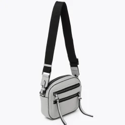 Cheap Botkier Chelsea Camera Crossbody Silver Grey