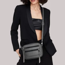 New Botkier Chelsea Camera Crossbody Smoke