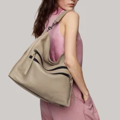 Clearance Botkier Chelsea Large Hobo Greige