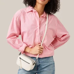 New Botkier Chelsea Mini Camera Crossbody Marshmallow