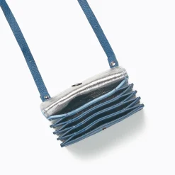 Best Botkier Cobble Hill Card Holder Crossbody Blue Combo
