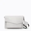 Shop Botkier Cobble Hill Crossbody Silver Grey