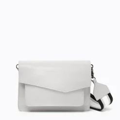 Shop Botkier Cobble Hill Crossbody Silver Grey