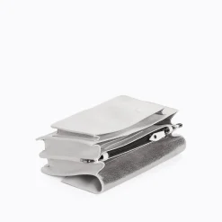 Shop Botkier Cobble Hill Crossbody Silver Grey