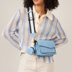 Best Sale Botkier Cobble Hill Crossbody (With Keychain) Tranquil Blue