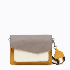 Outlet Botkier Cobble Hill Crossbody (With Keychain) Golden Truffle Combo