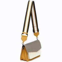 Outlet Botkier Cobble Hill Crossbody (With Keychain) Golden Truffle Combo