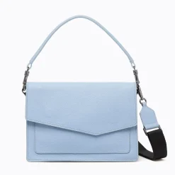 Fashion Botkier Cobble Hill Flap Satchel Tranquil Blue