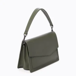 Fashion Botkier Cobble Hill Flap Satchel Army Green
