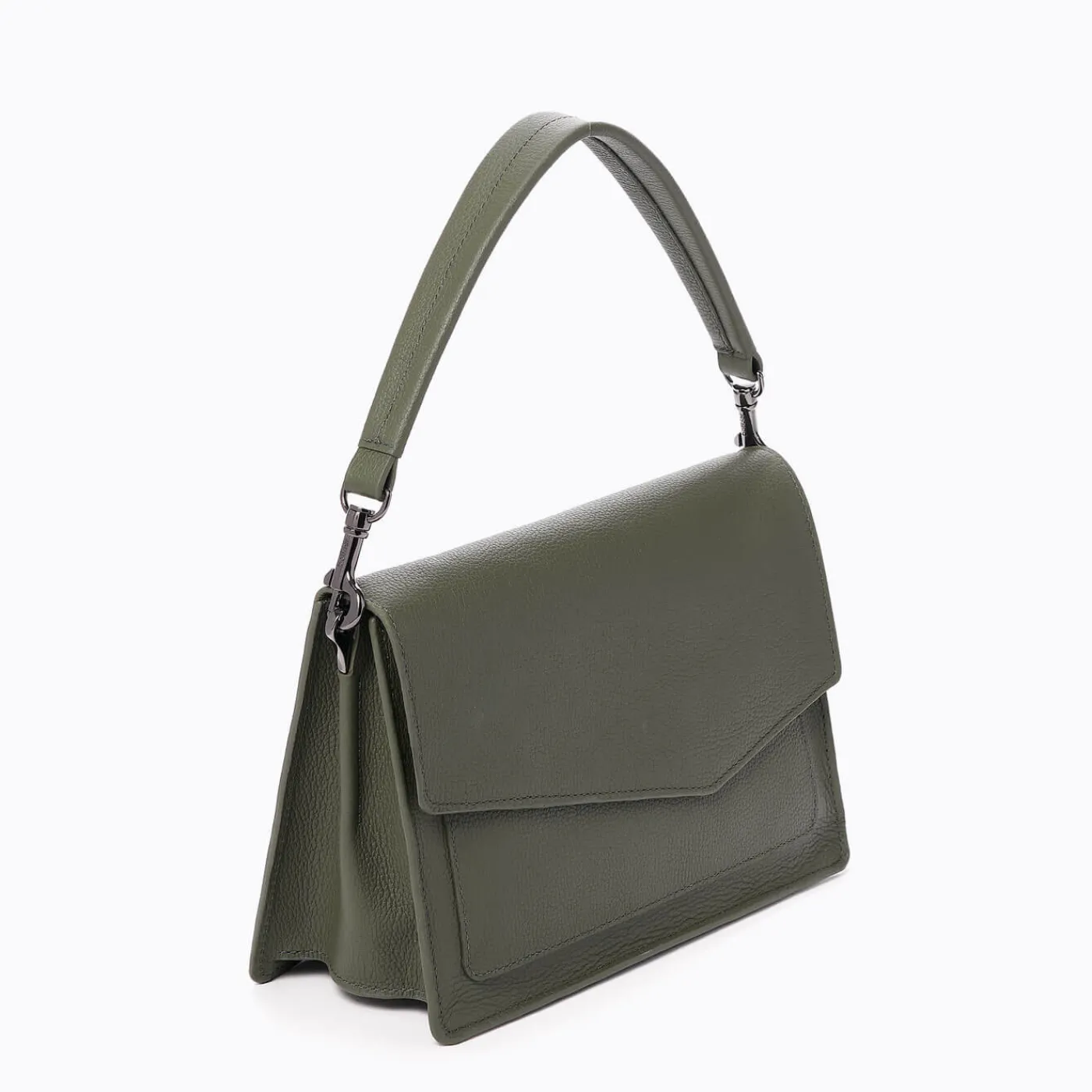 Fashion Botkier Cobble Hill Flap Satchel Army Green