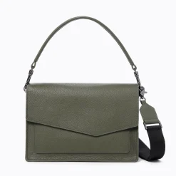 Fashion Botkier Cobble Hill Flap Satchel Army Green