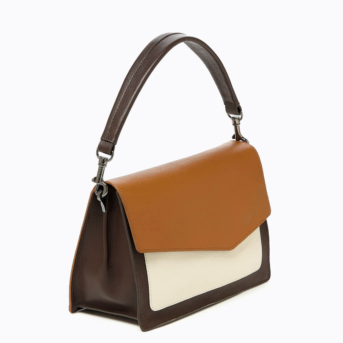 Sale Botkier Cobble Hill Flap Satchel Coffee Combo
