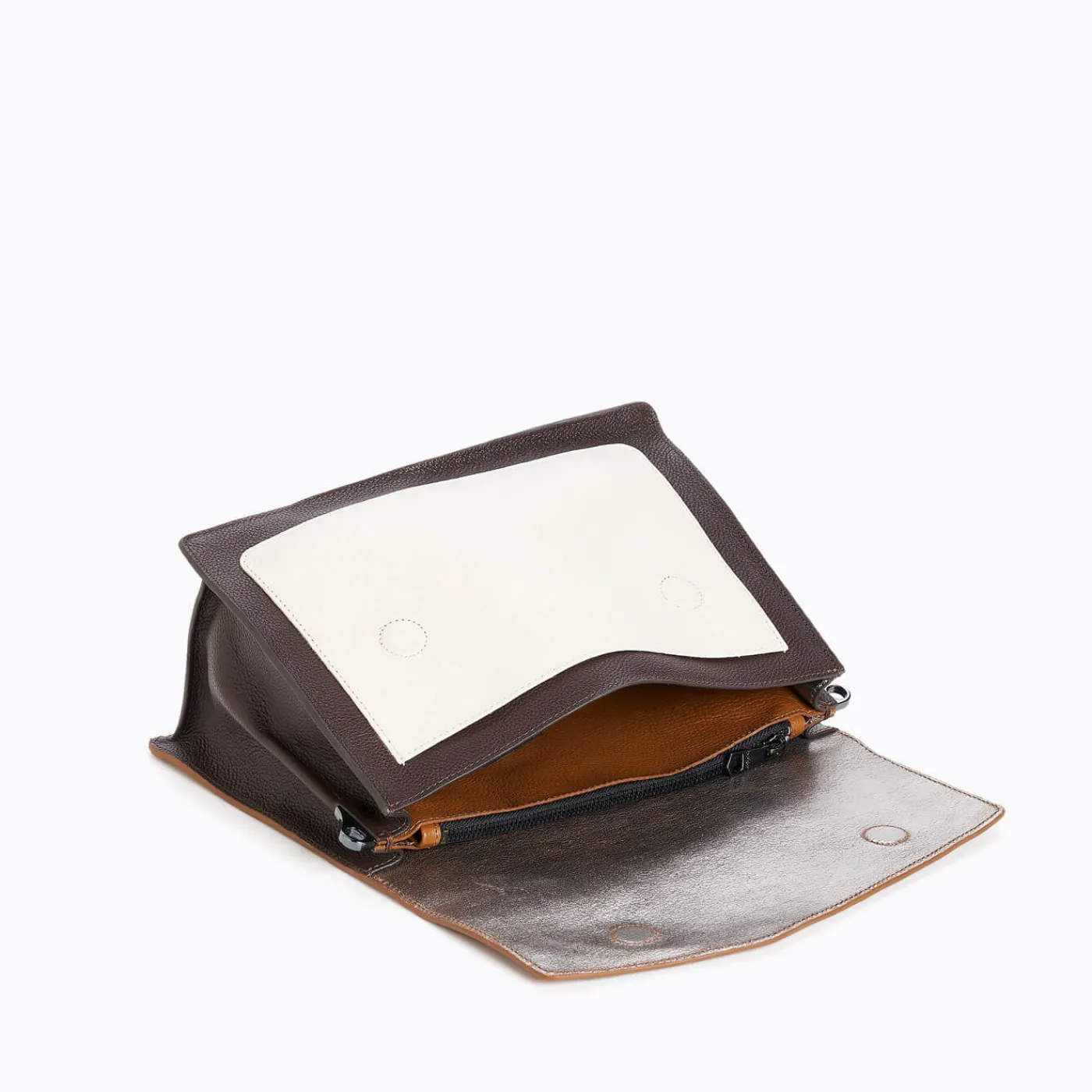 Sale Botkier Cobble Hill Flap Satchel Coffee Combo