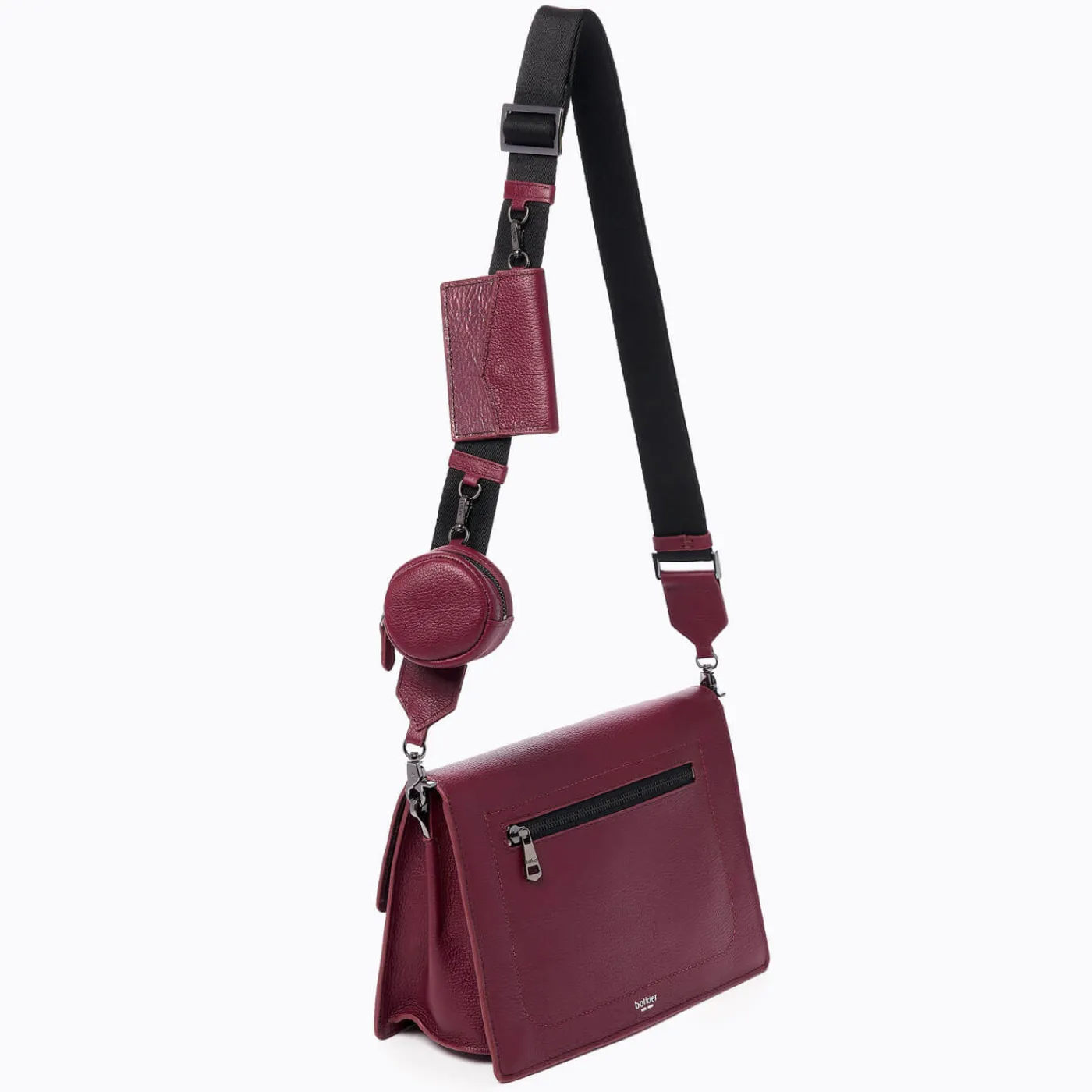 Fashion Botkier Cobble Hill Flap Satchel Port