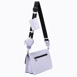 Cheap Botkier Cobble Hill Flap Satchel Lavender