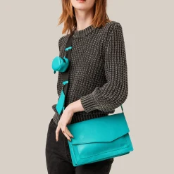 Cheap Botkier Cobble Hill Flap Satchel Verdigris