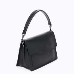 New Botkier Cobble Hill Flap Satchel Black