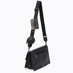 New Botkier Cobble Hill Flap Satchel Black