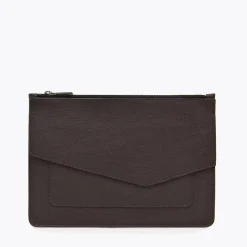 Clearance Botkier Cobble Hill Large Pouch Chocolate