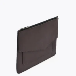 Clearance Botkier Cobble Hill Large Pouch Chocolate