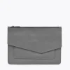 Online Botkier Cobble Hill Large Pouch Smoke