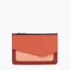 Shop Botkier Cobble Hill Medium Pouch Terracotta Combo