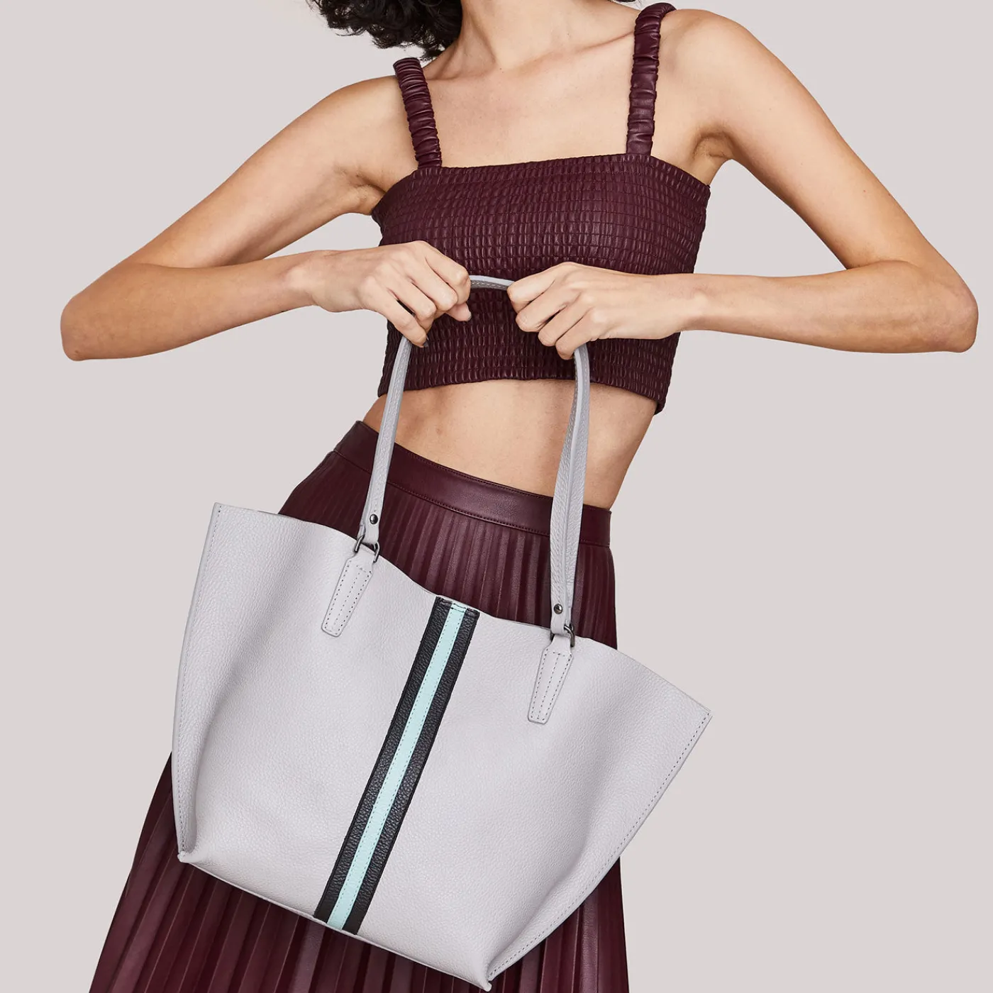Hot Botkier Hudson Tote Silver Grey