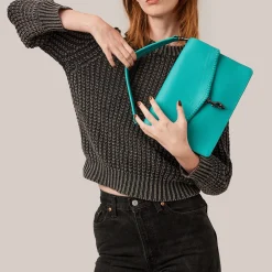 Store Botkier Trigger Flap Satchel Verdigris