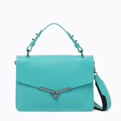 Best Sale Botkier Valentina Flap Satchel Verdigris