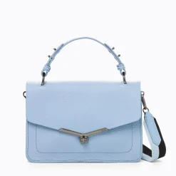 Cheap Botkier Valentina Flap Satchel Tranquil Blue
