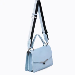 Cheap Botkier Valentina Flap Satchel Tranquil Blue