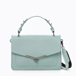Clearance Botkier Valentina Flap Satchel Icy River