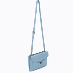 Outlet Botkier Valentina Flat Crossbody Tranquil Blue