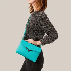 New Botkier Valentina Flat Crossbody Verdigris