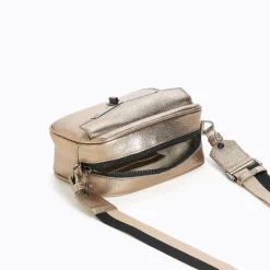 Outlet Botkier Valentina Mini Camera Crossbody Metallic Gunmetal