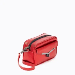 Online Botkier Valentina Mini Camera Crossbody Metallic Sunset