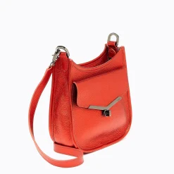 Clearance Botkier Valentina Saddle Crossbody Metallic Sunset