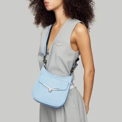 Cheap Botkier Valentina Saddle Crossbody Tranquil Blue