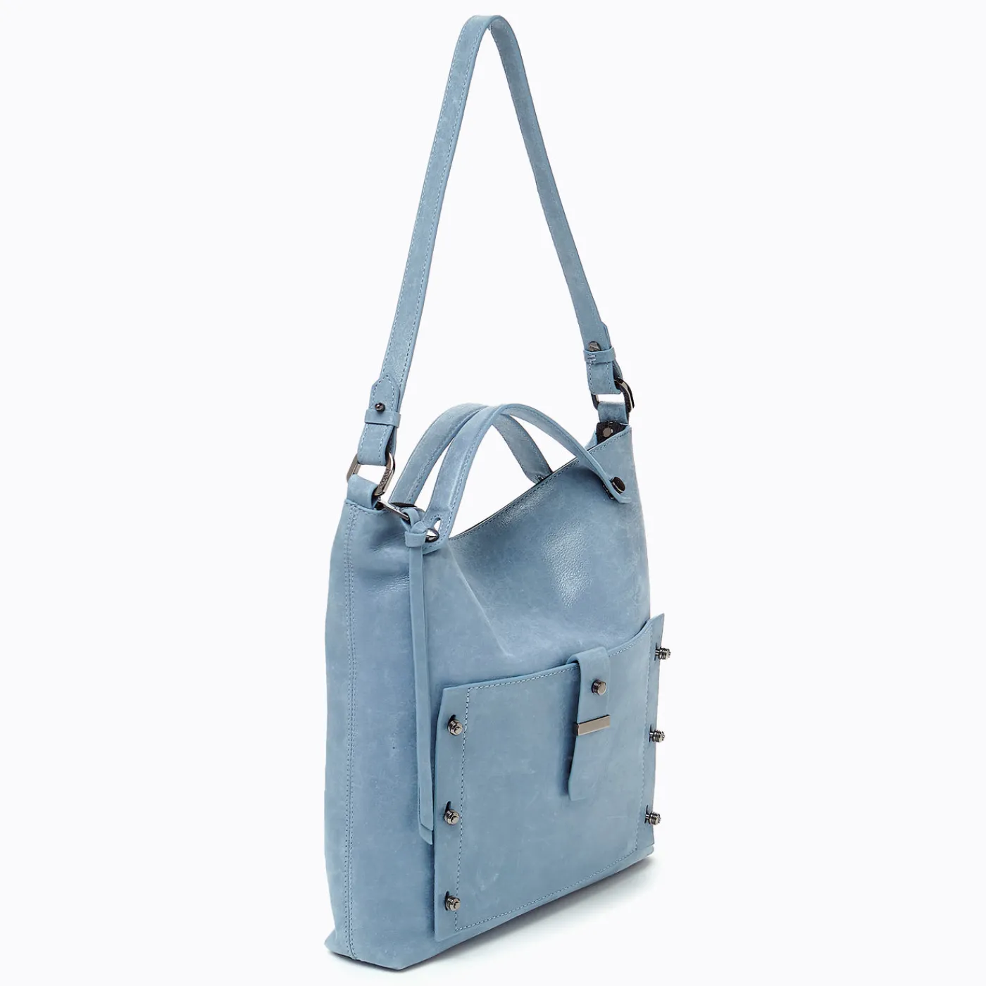 New Botkier Warren Convertible Hobo Tranquil Blue