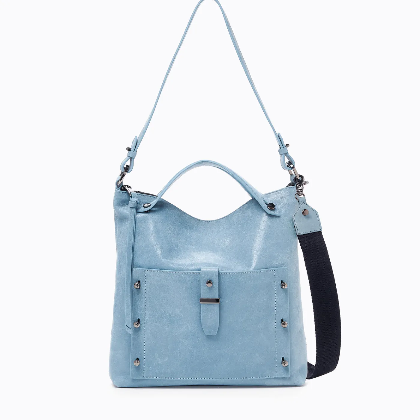 New Botkier Warren Convertible Hobo Tranquil Blue